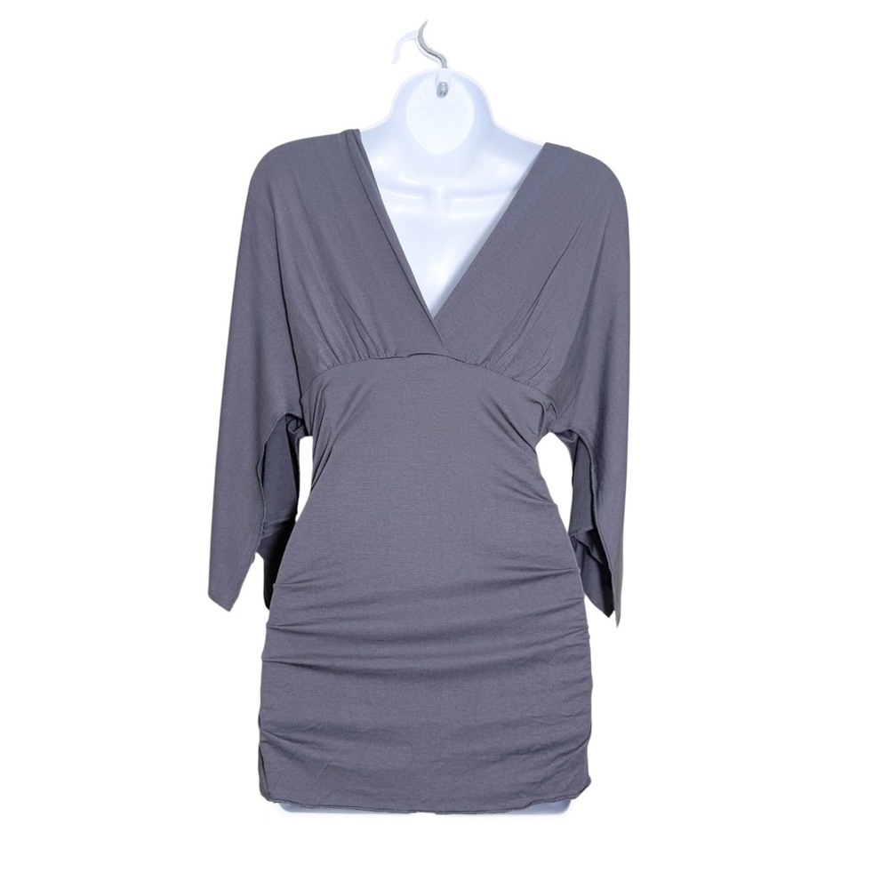 Boston Proper Rhinestone Ruched Tunic size XS - Picture 7 of 9